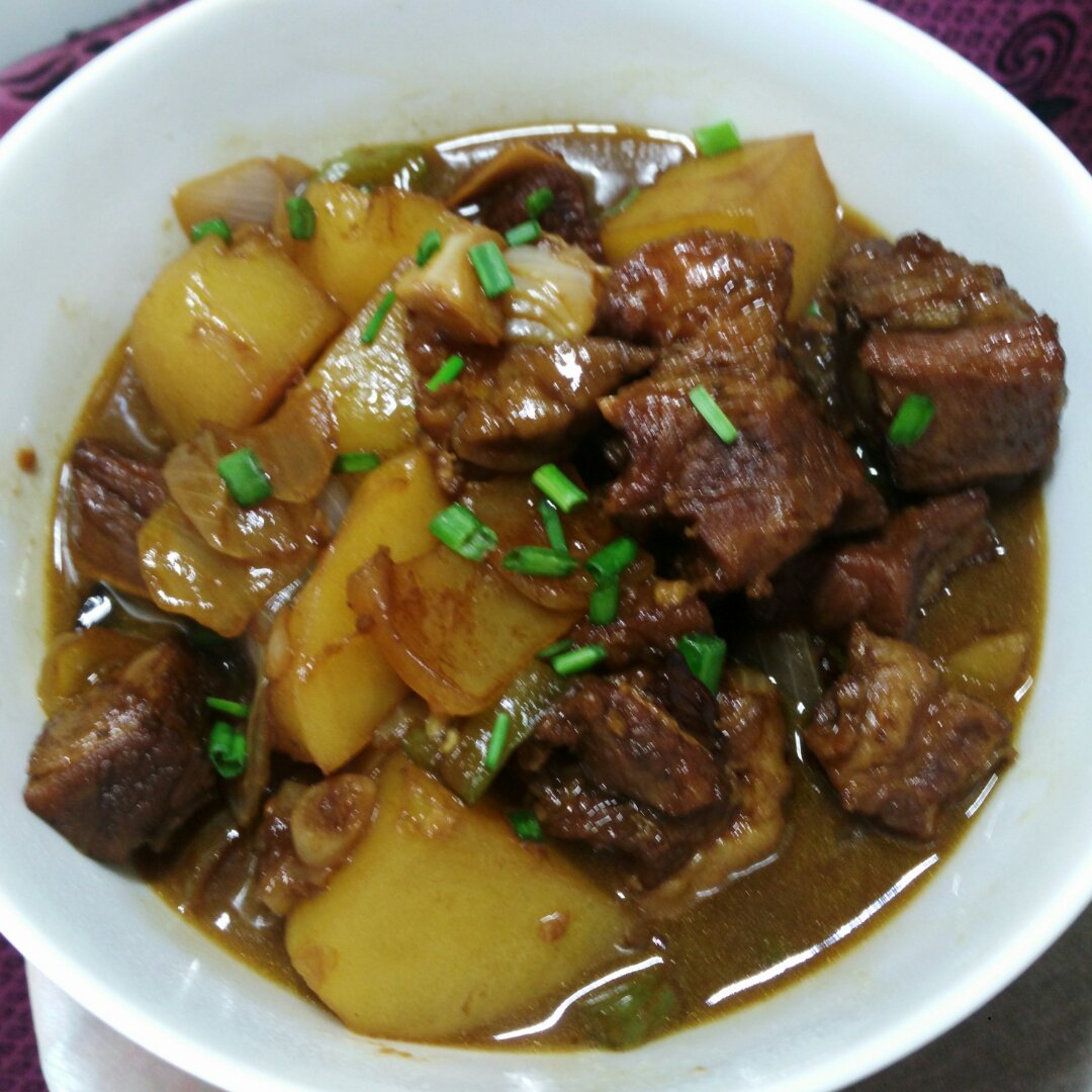 土豆烧牛肉
