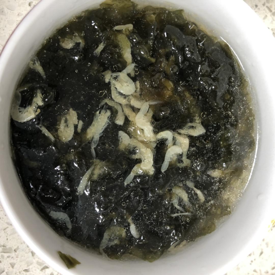 紫菜虾米汤