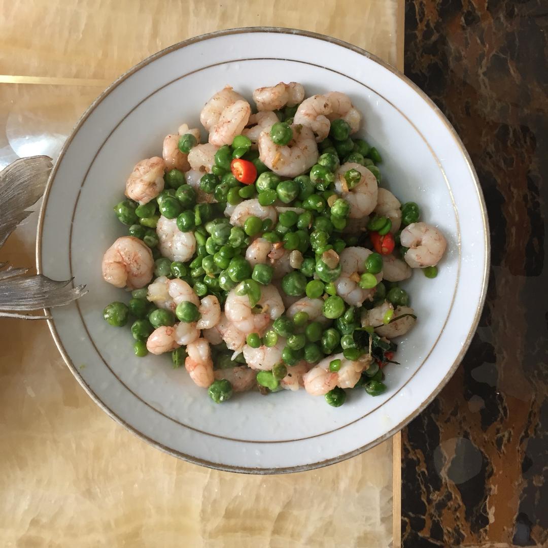 青豆虾仁