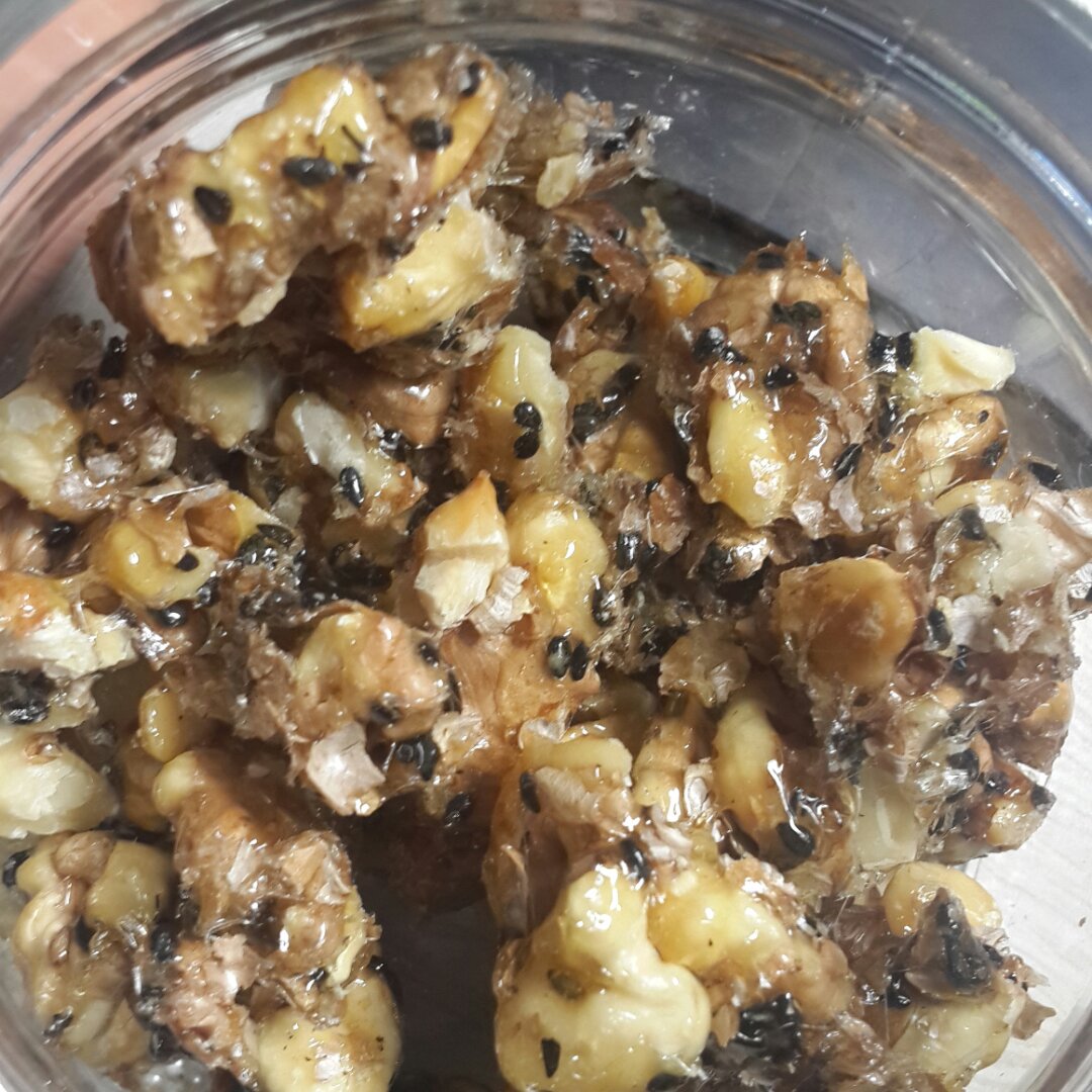 【琥珀核桃仁】冰糖无油不粘手