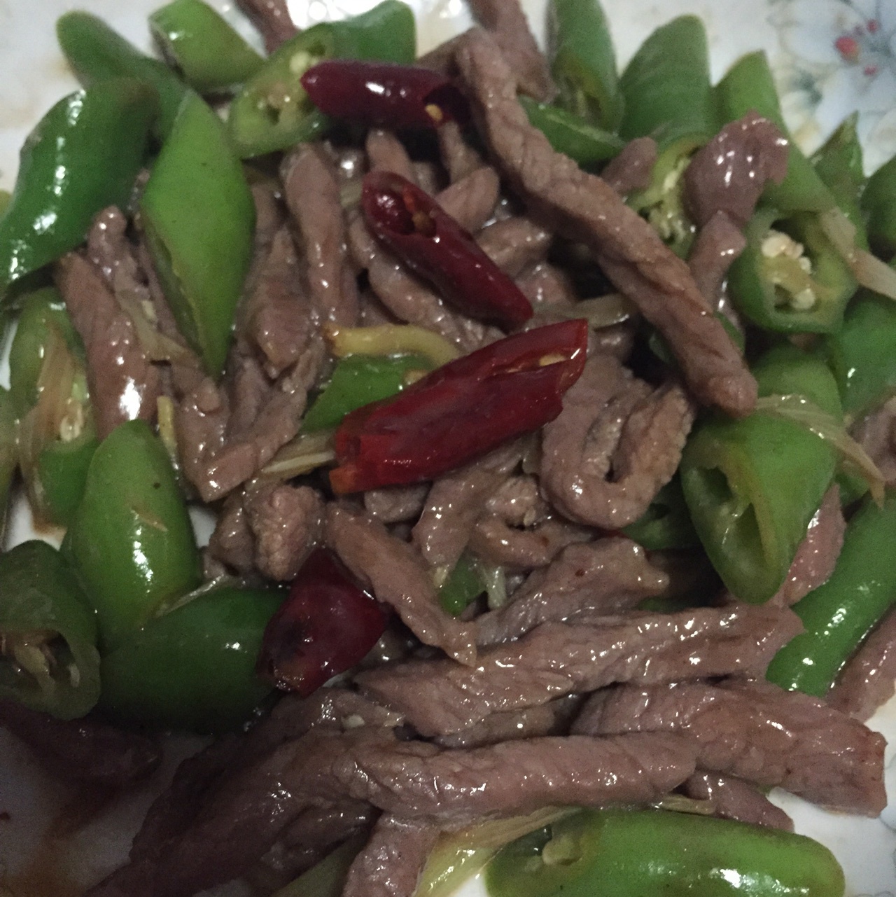 杭椒牛柳