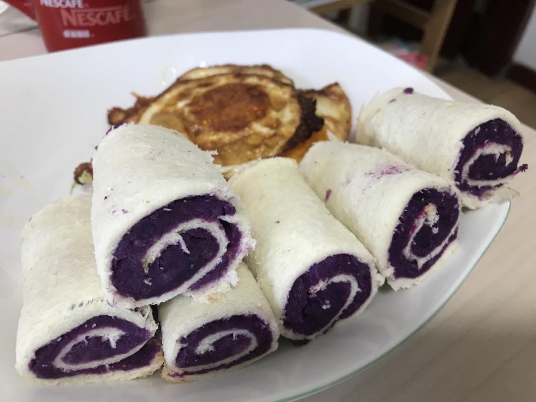营养减肥 紫薯卷