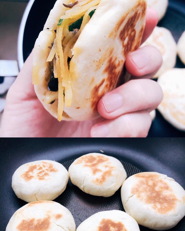 肉夹馍的饼和肉