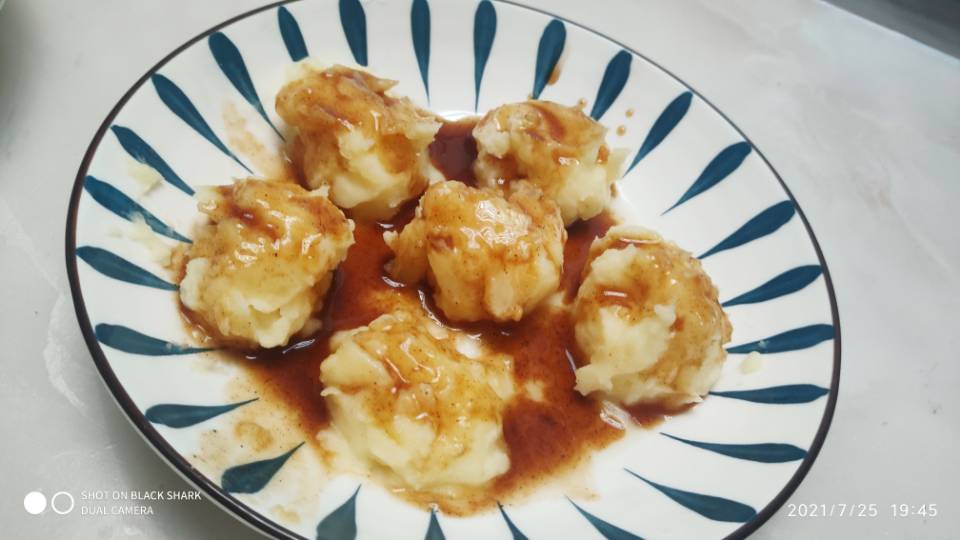 黑椒鸡汁土豆泥