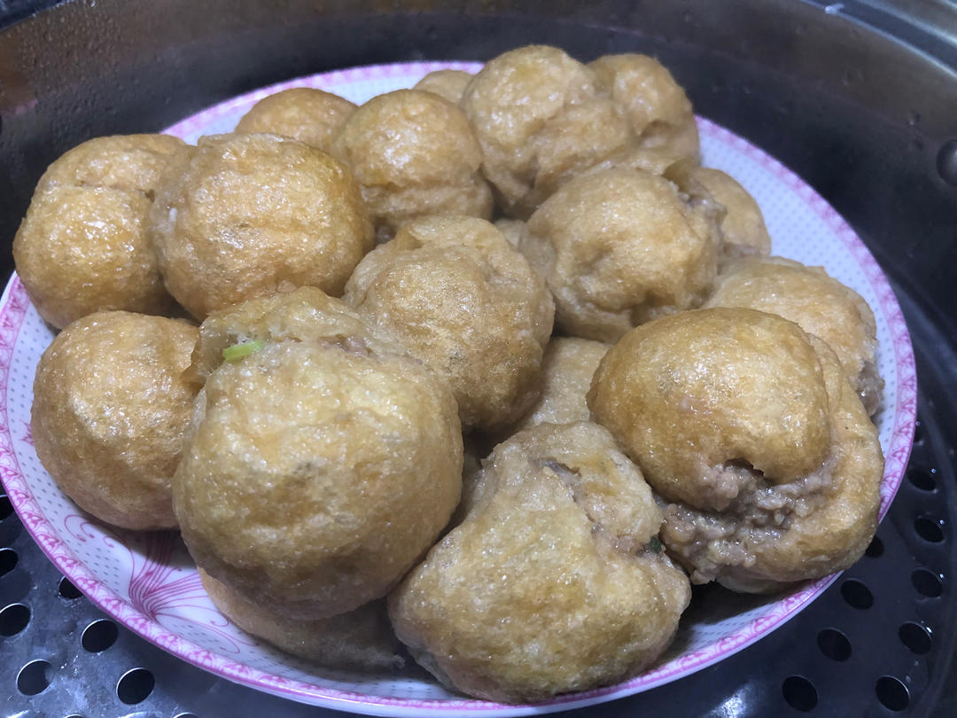 【上海本帮菜】油面筋塞肉（汤汁超下饭）