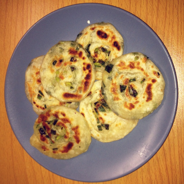 家常葱油饼