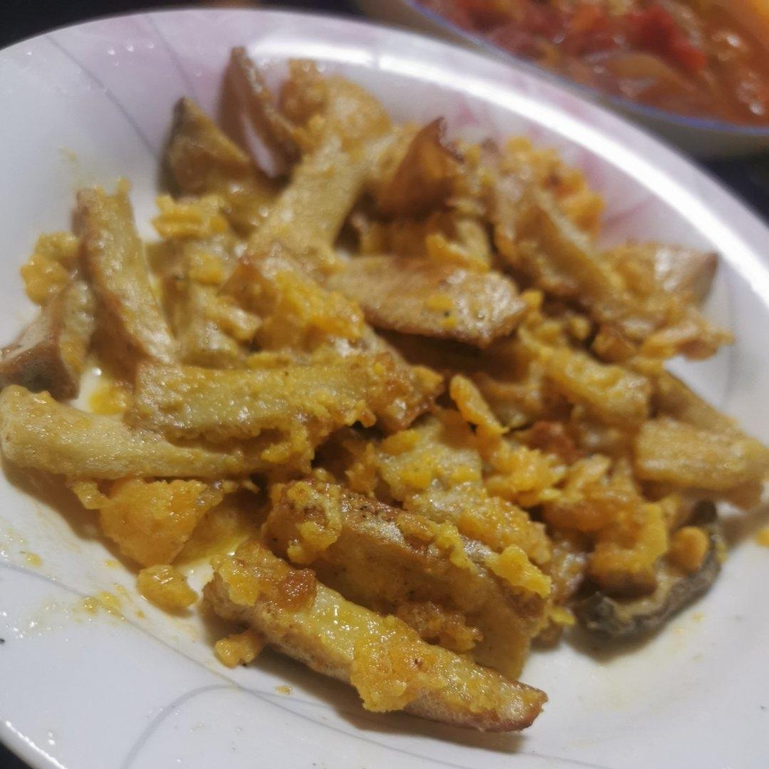 咸蛋黄杏鲍菇