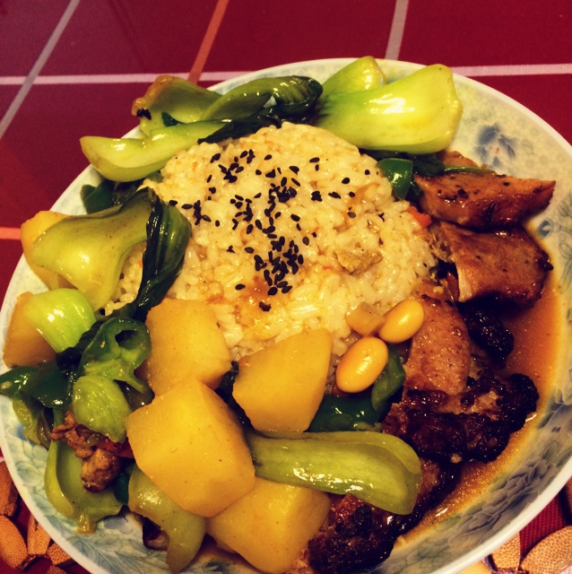 咖喱猪排饭