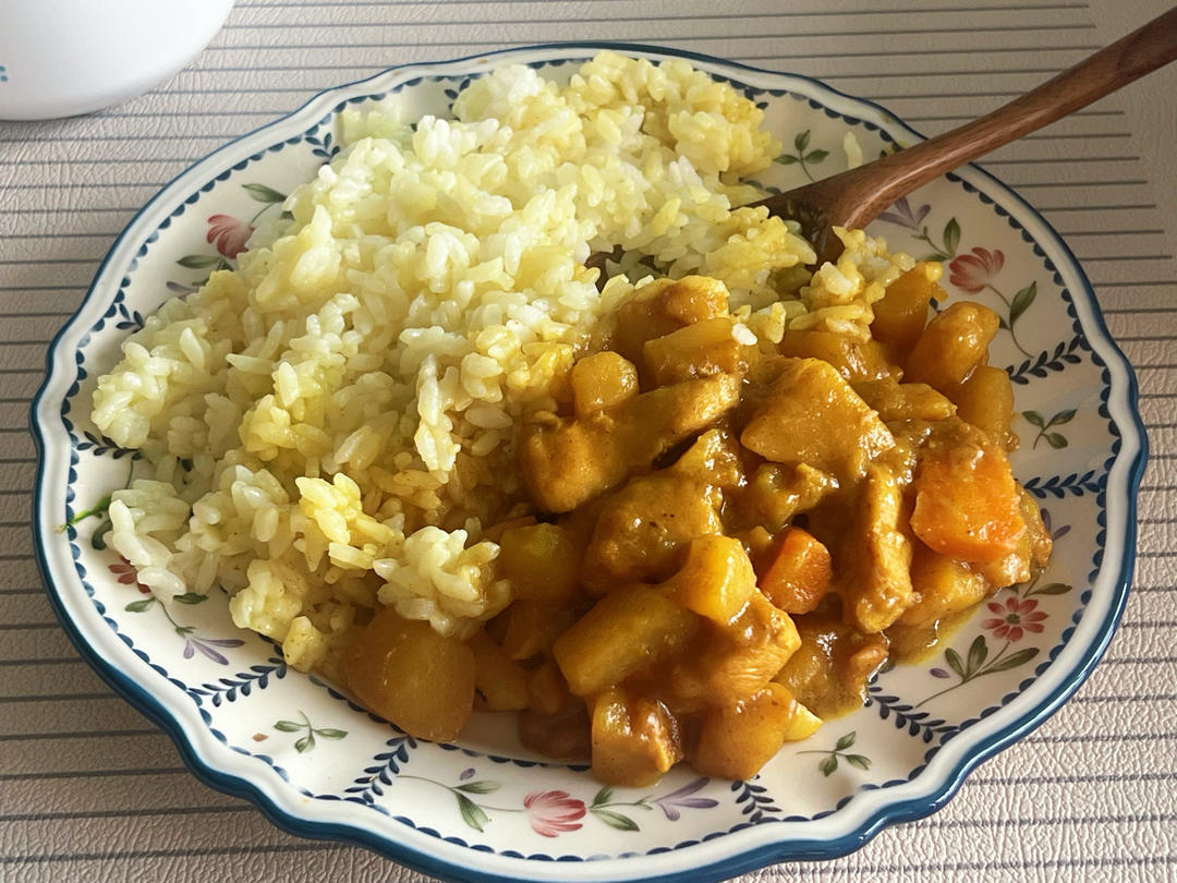 咖喱鸡（鸡胸肉版）