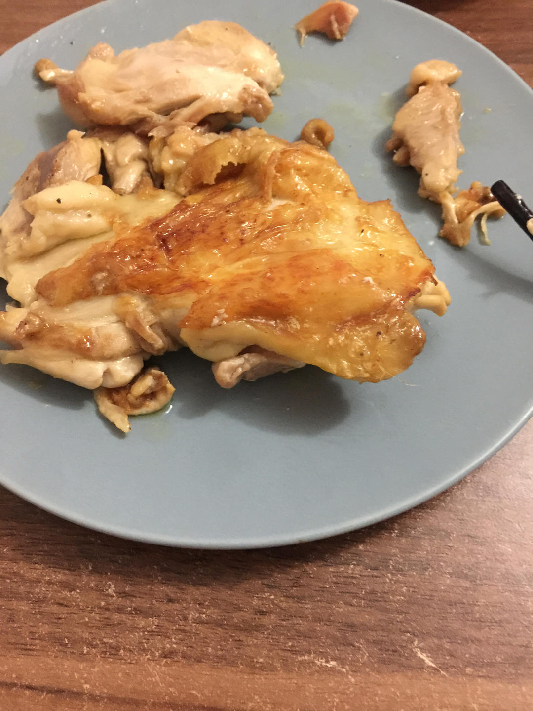 狂推荐的无油脆皮煎鸡腿排