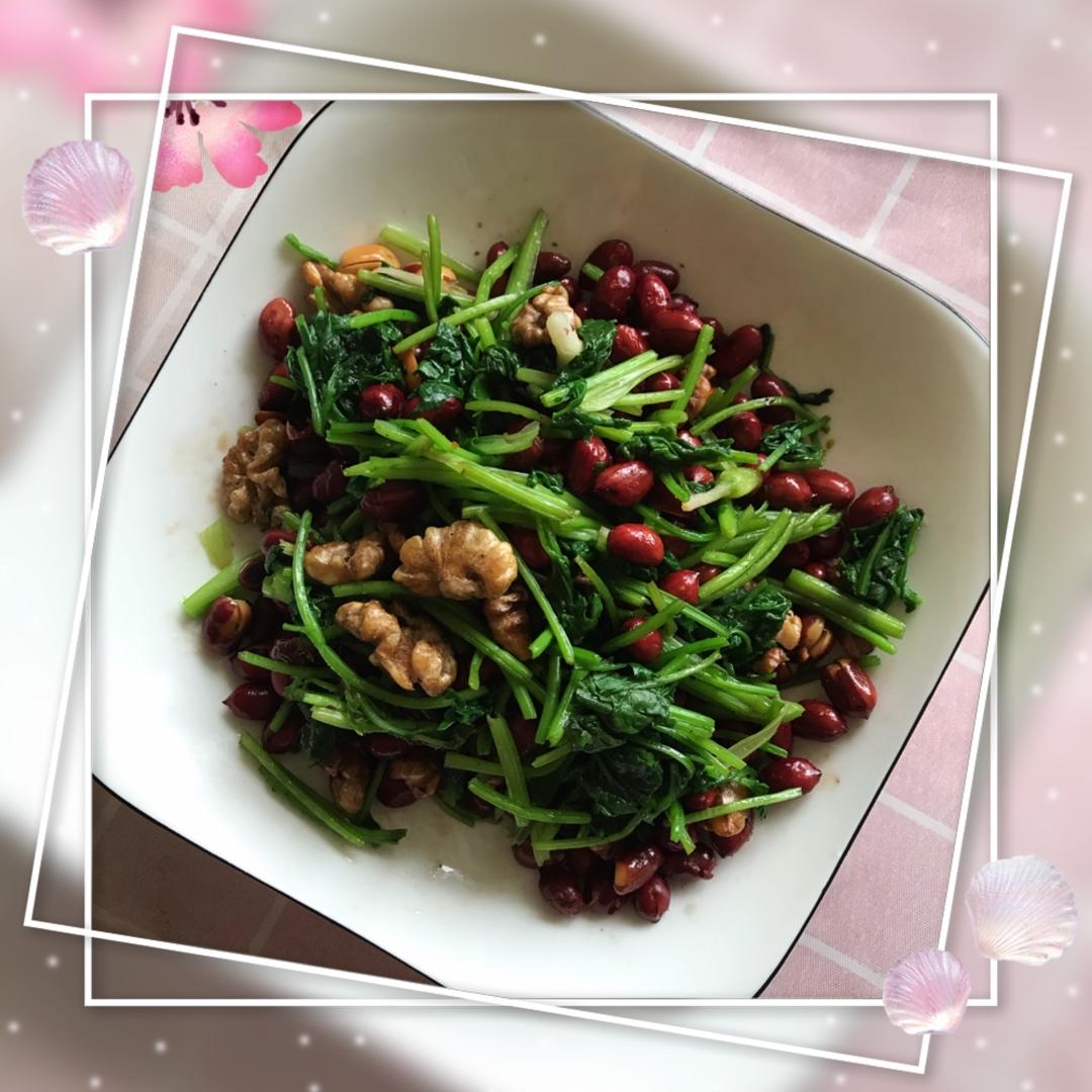 香菜凉拌花生米