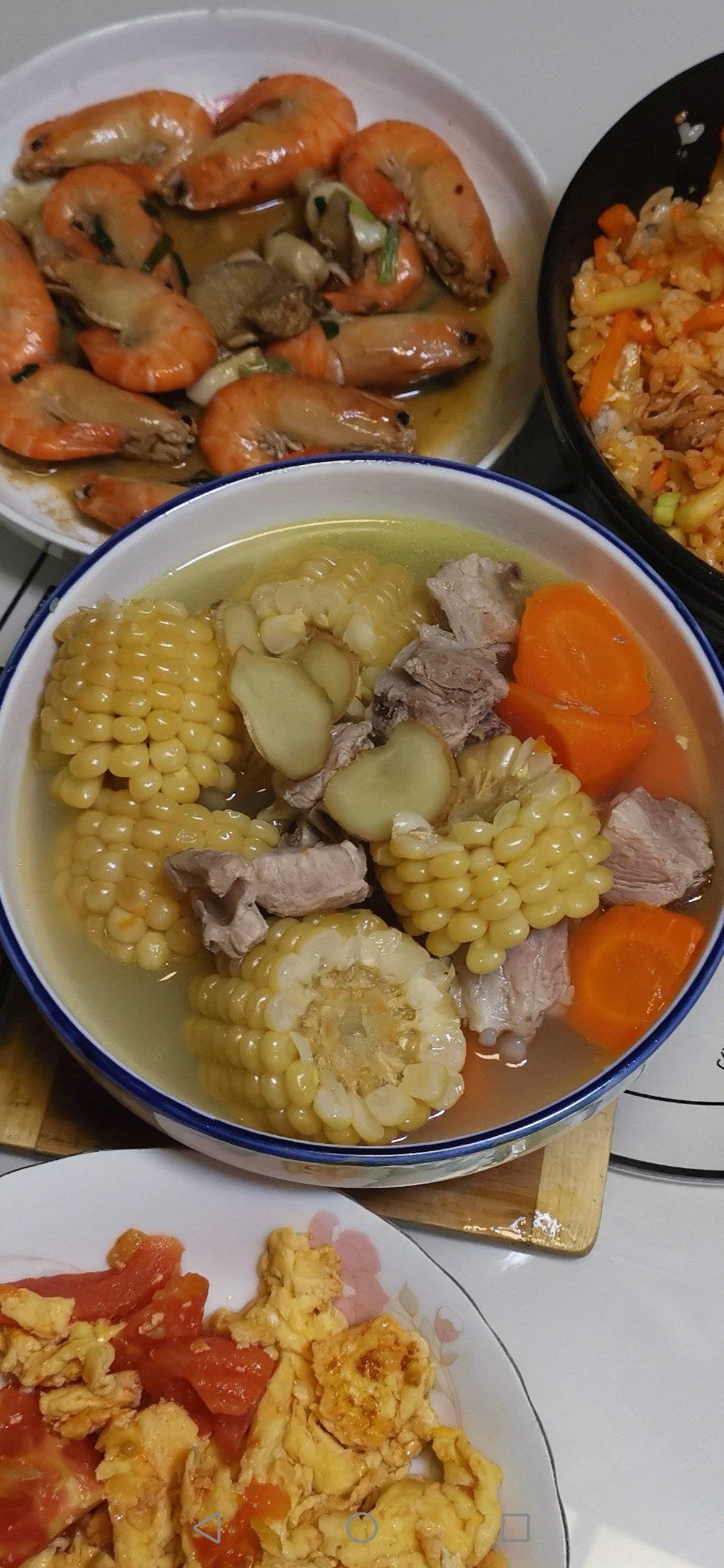 排骨玉米汤