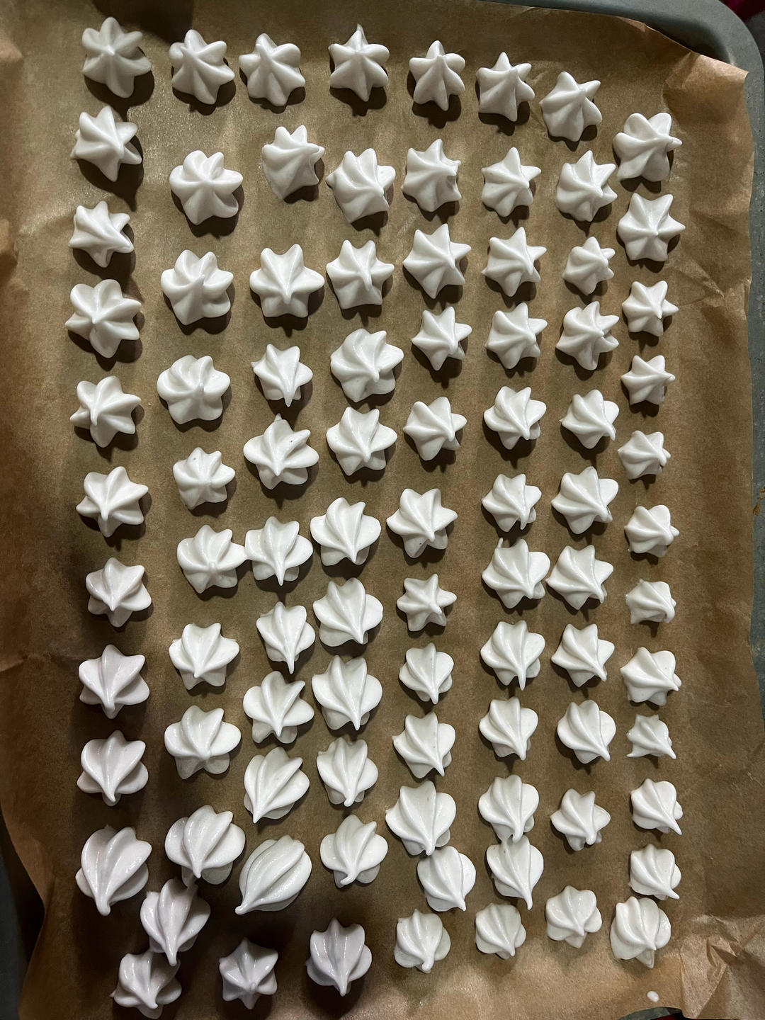 百分之九十九成功的专业版火龙果溶豆做法附蛋白霜打发视频
