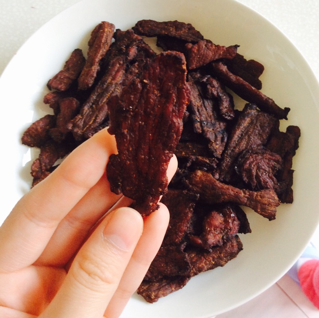 快手烤牛肉干