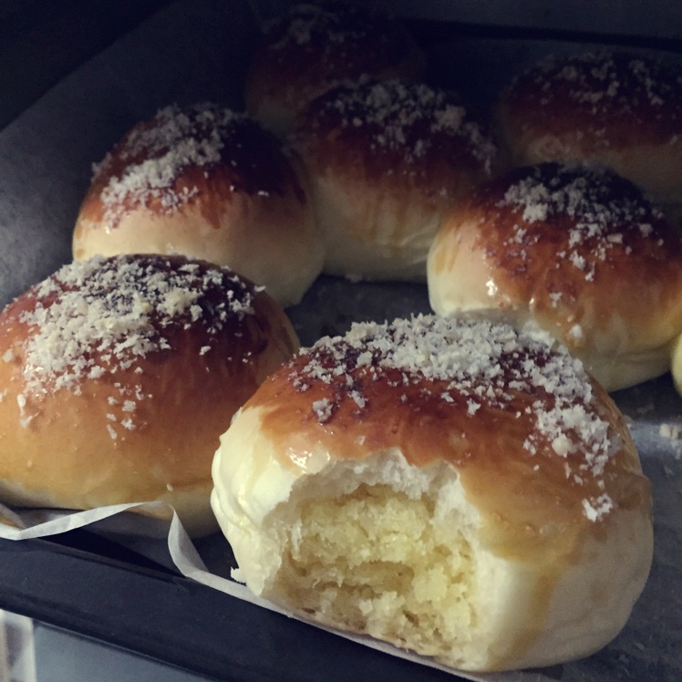 椰蓉奶油小蘑菇面包