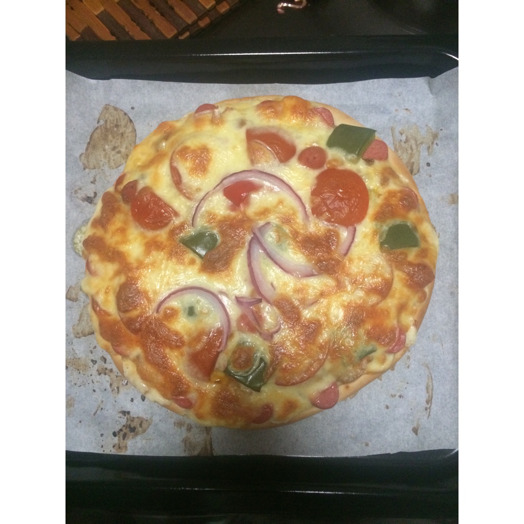 8寸纯手工什锦披萨