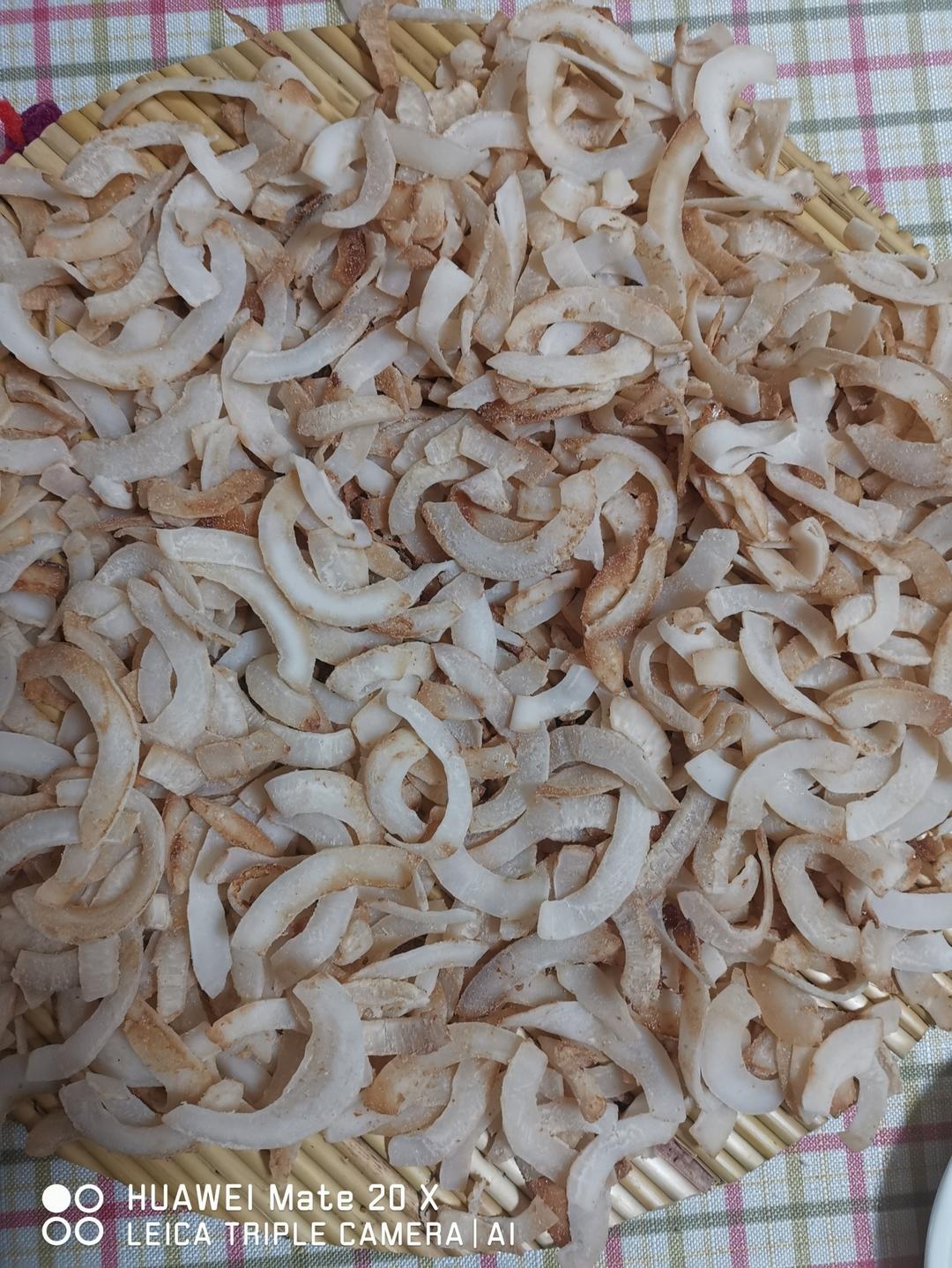 烤椰子肉