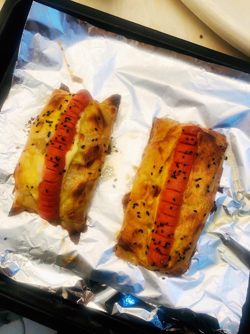 火腿芝士饼（手抓饼版）
