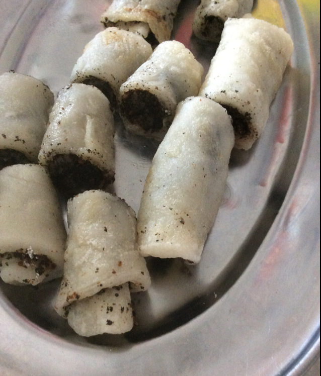 对你致死不离做的古法红糖麻糍