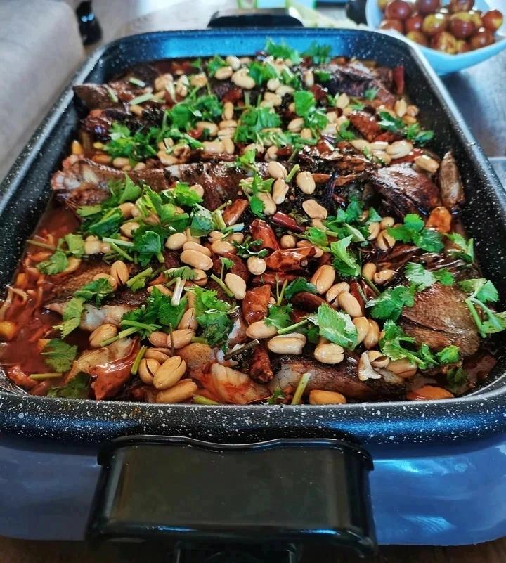 重庆烤鱼(烤箱版)爆好吃，爆简单