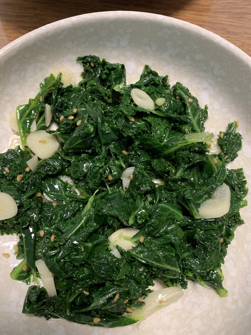 芝麻炒羽衣甘蓝（Sesame Kale）