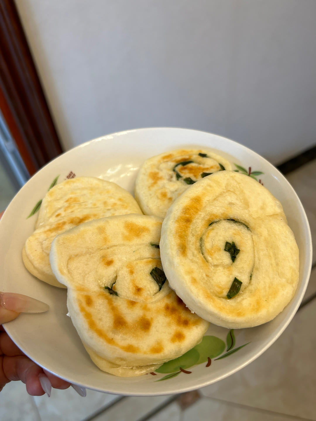 懒人版葱香发面饼 要多软有多软 零失败的方子 附细节视频详解