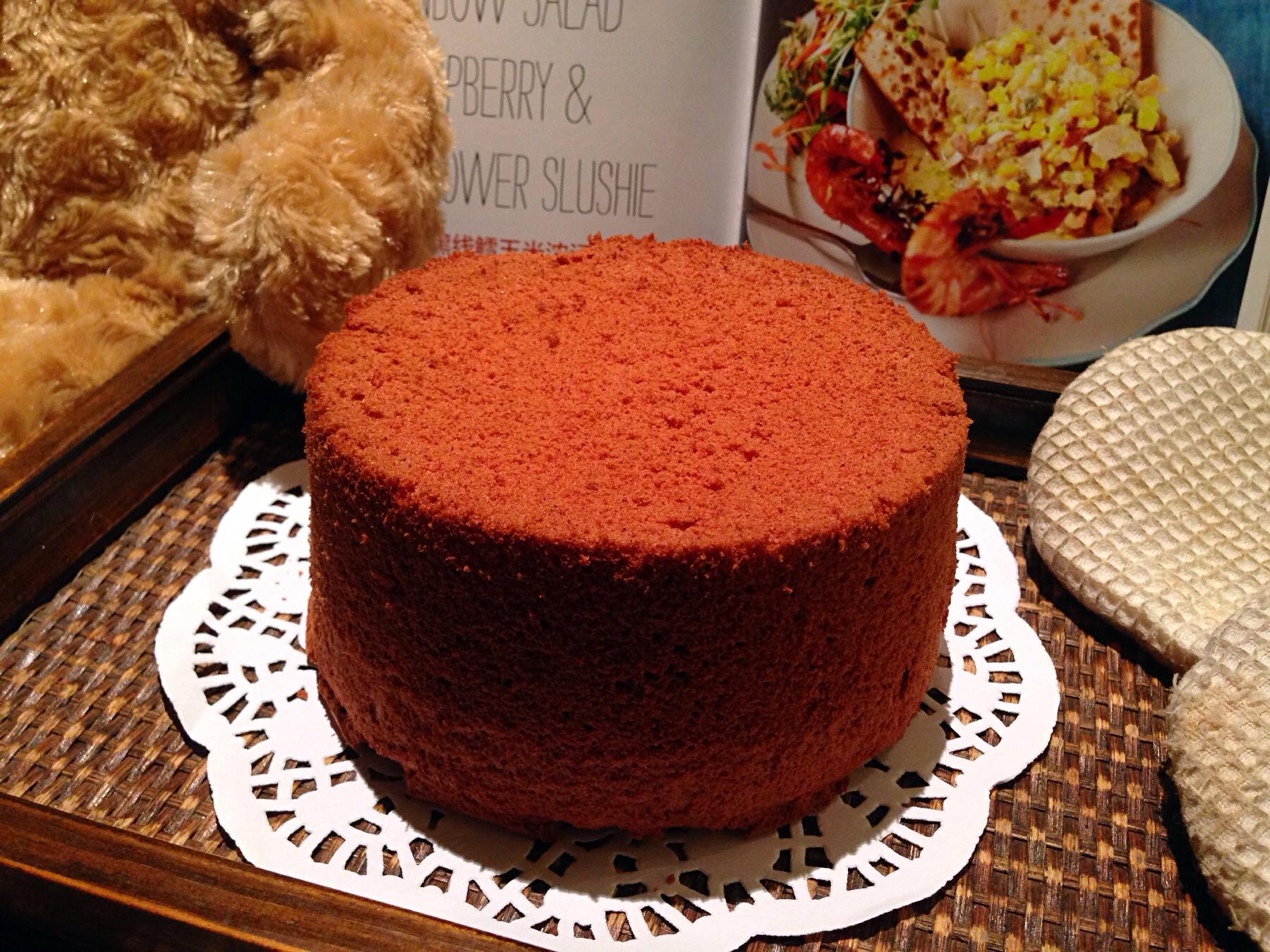 【红丝绒蛋糕】超适合做万圣节蛋糕胚～的做法