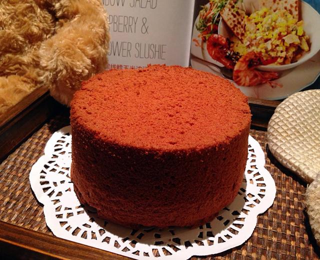 【红丝绒蛋糕】超适合做万圣节蛋糕胚～的做法