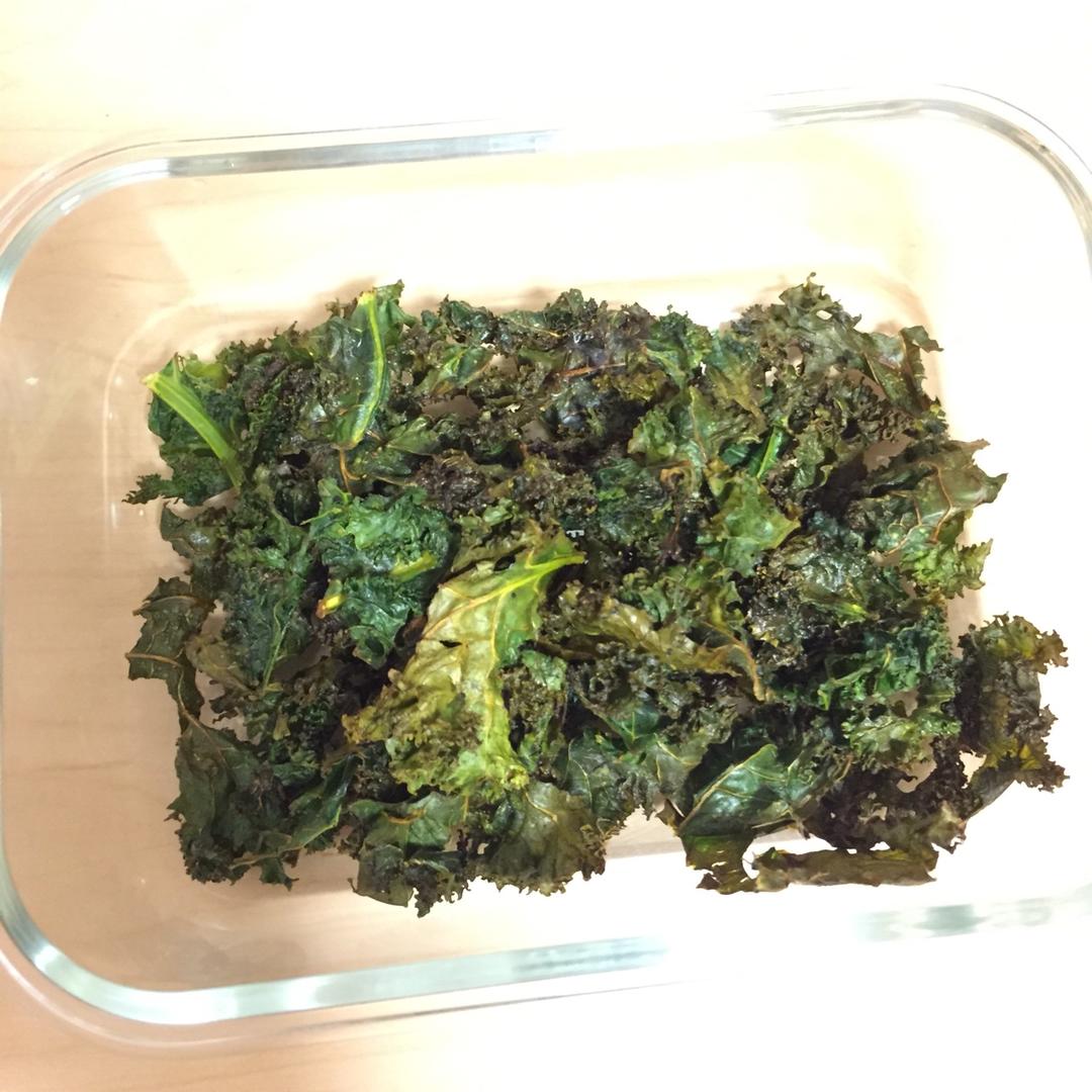 史上最好吃的羽衣甘蓝脆片，无糖无盐无油高营养－夏威夷拾遗完美复刻版！！