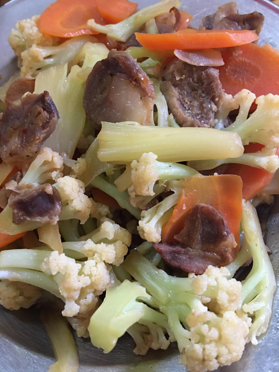 干锅花菜-小朋友也很爱吃的一道菜