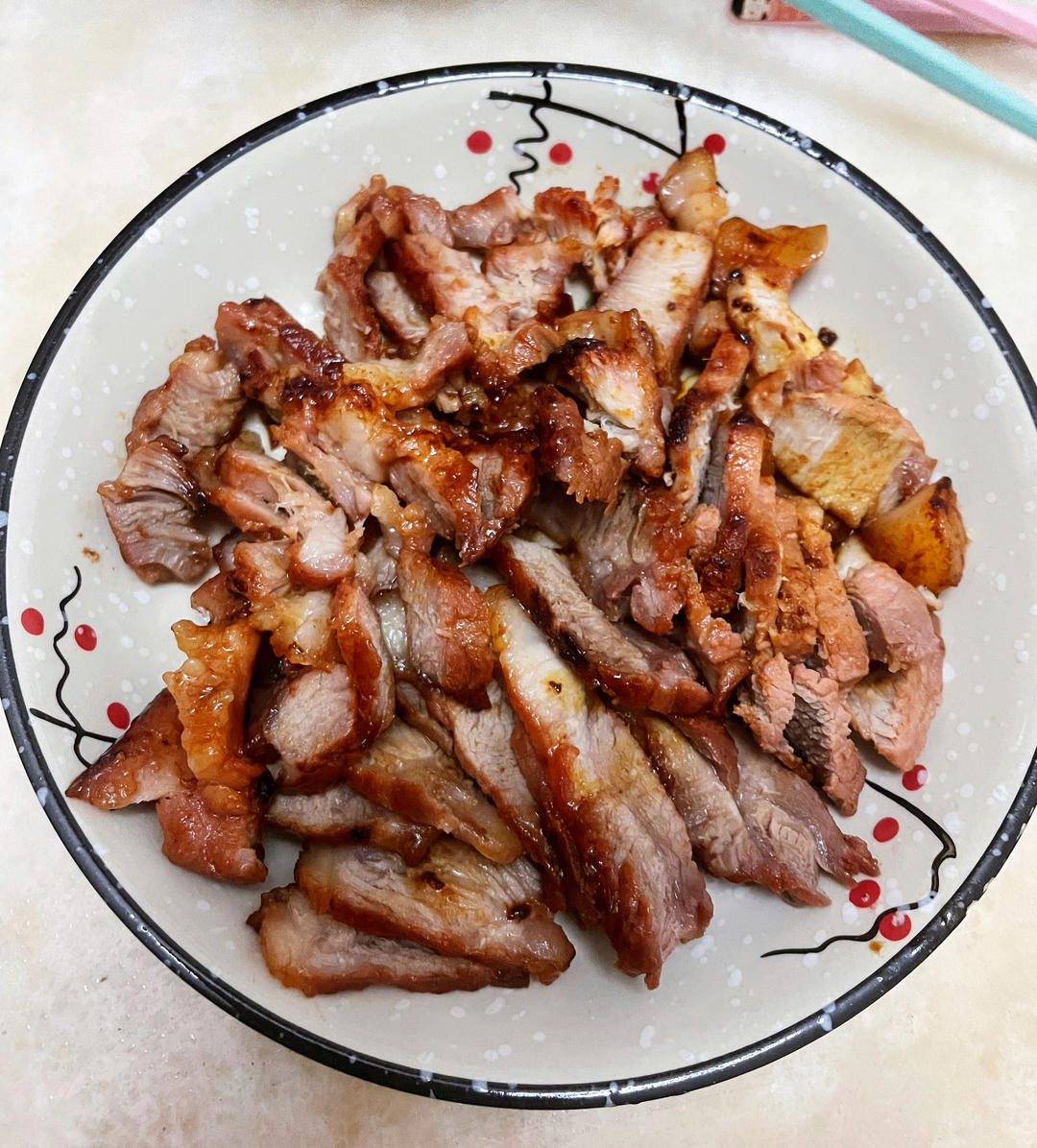 孩子最爱的叉烧 没有乱七八糟调味料 比外面的好吃