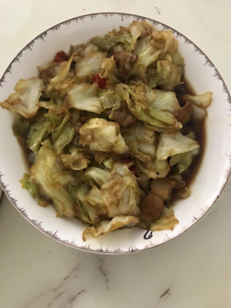 家常手撕包菜这样做比肉还好吃