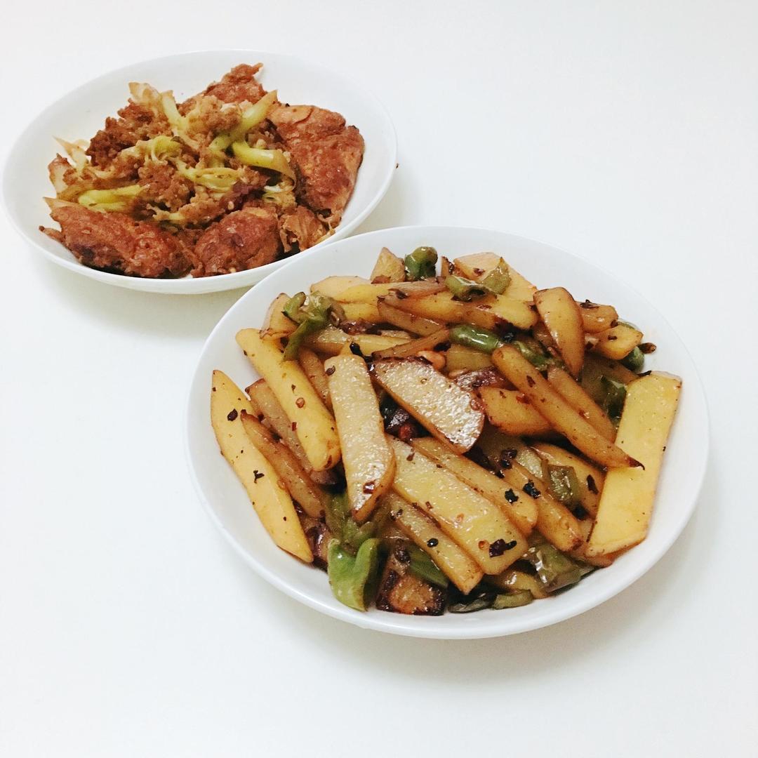 糖醋土豆条