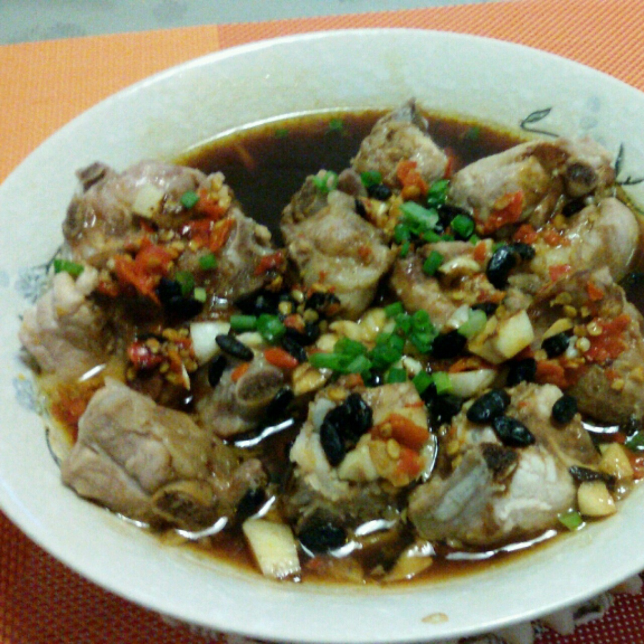 ［湘菜］豆豉剁椒蒸排骨