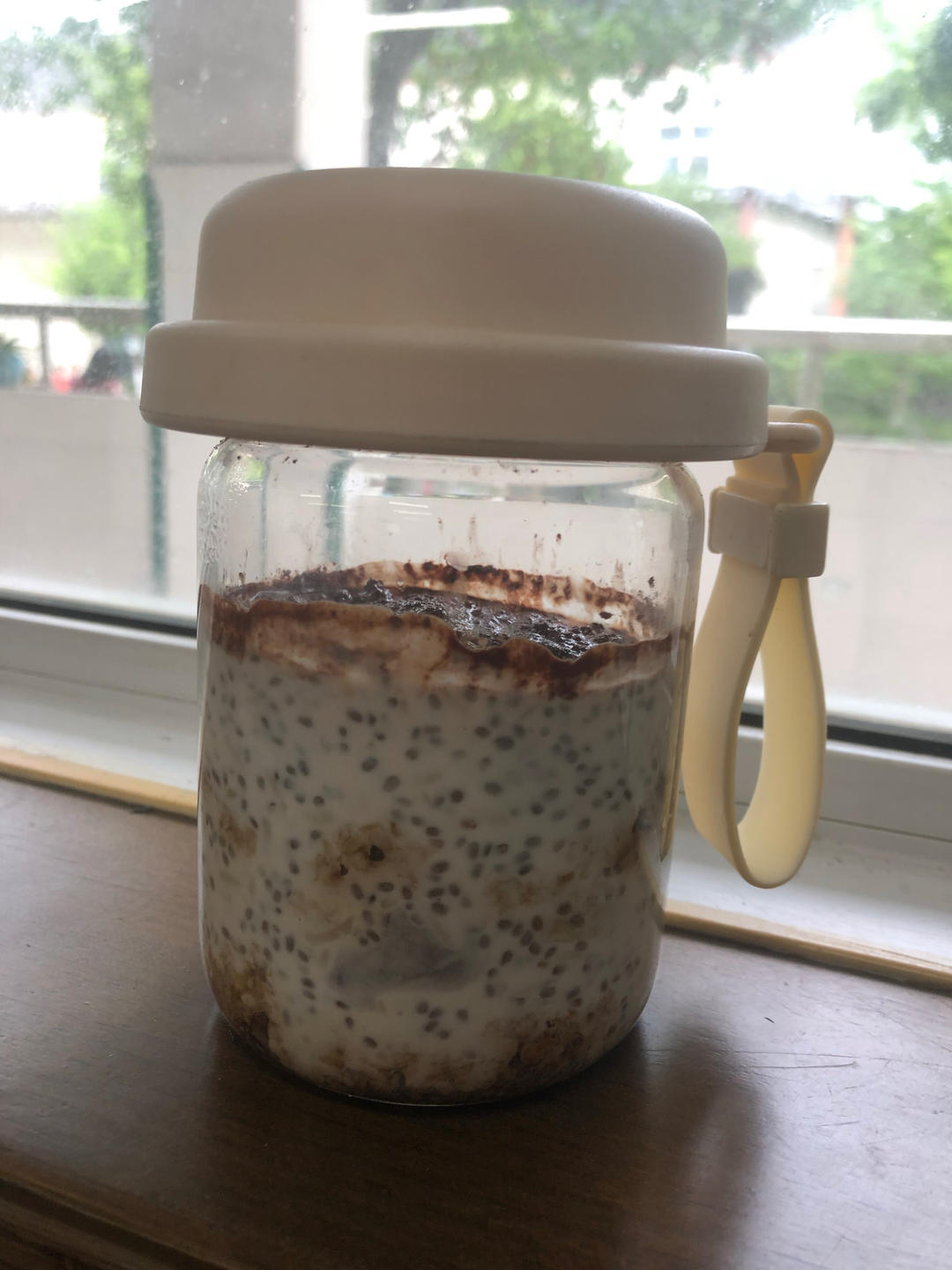 低卡超还原酒酿冻香蕉燕麦提拉米苏【健康小食】