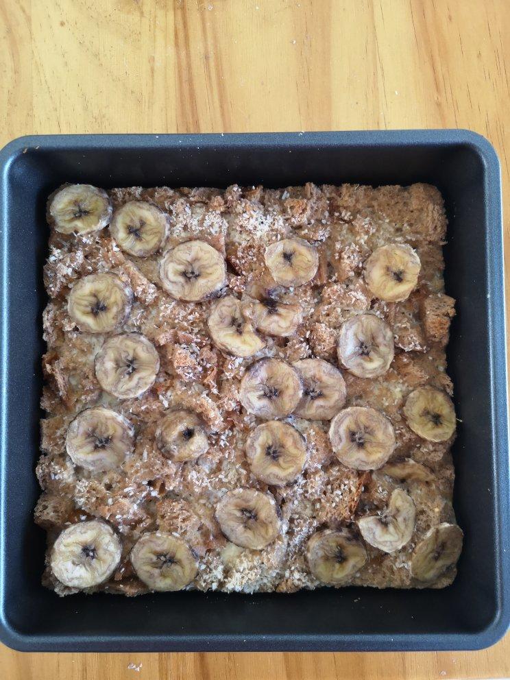 香蕉吐司布丁（消灭吃不完的吐司）