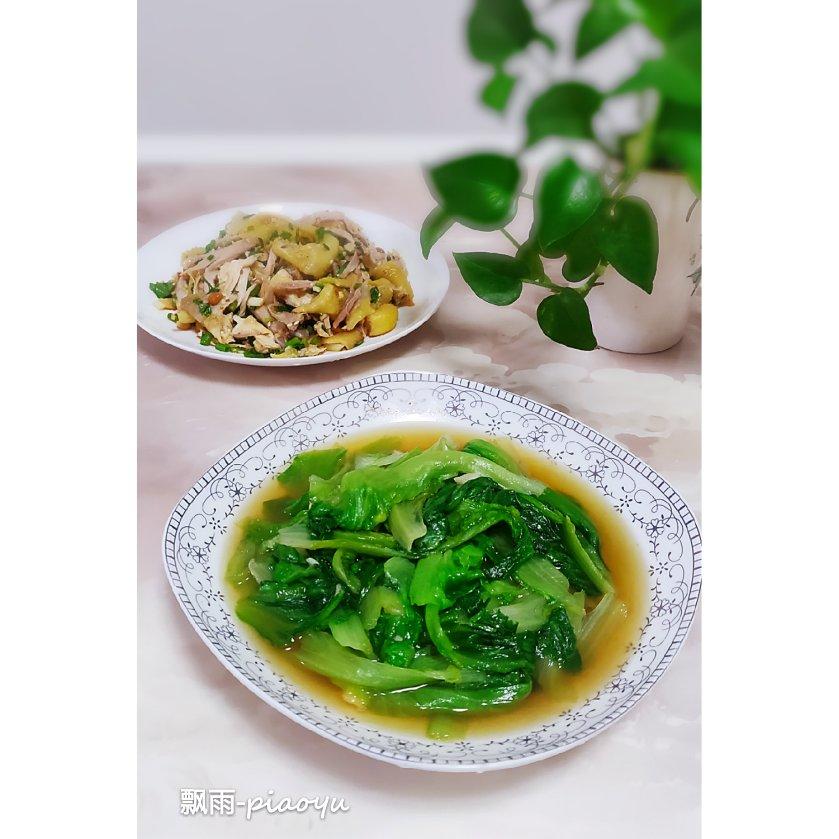 蒜蓉炒生菜