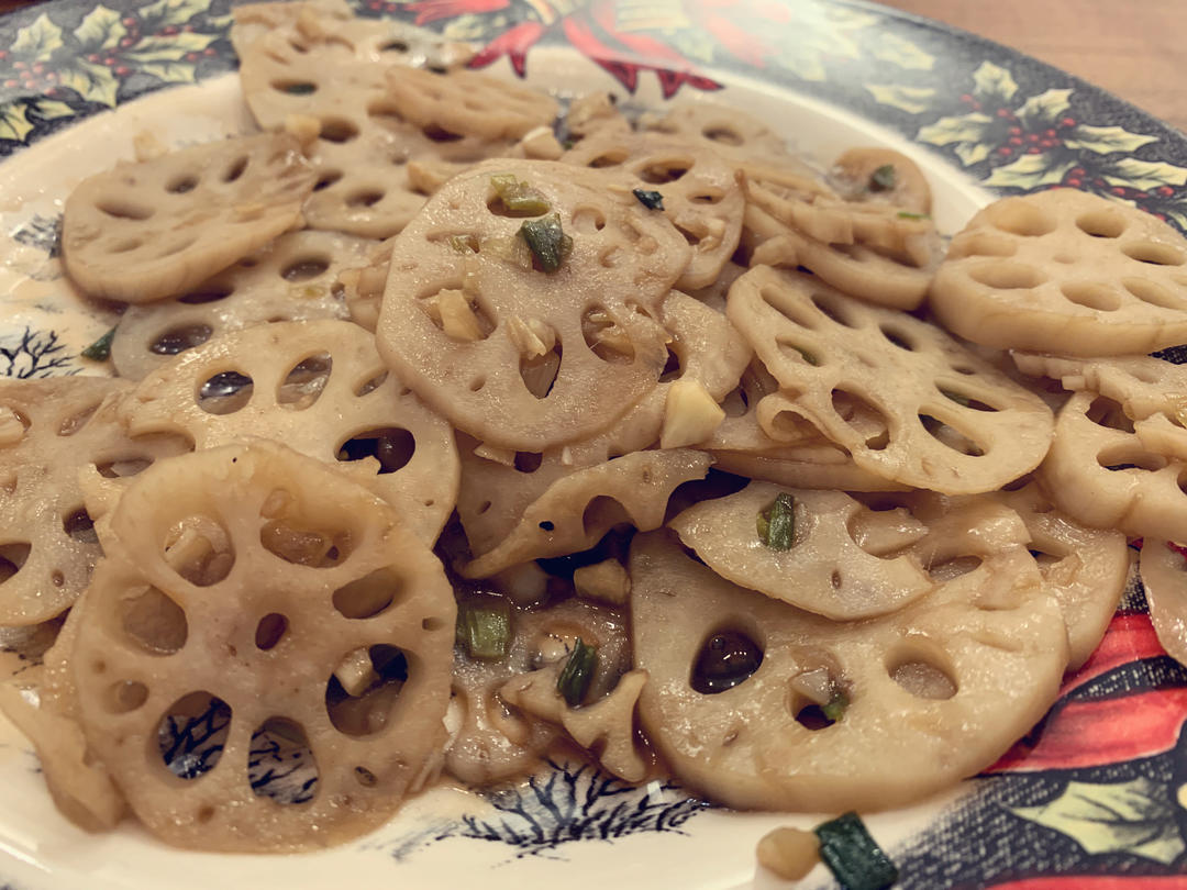 最简单味道惊艳的糖醋藕片
