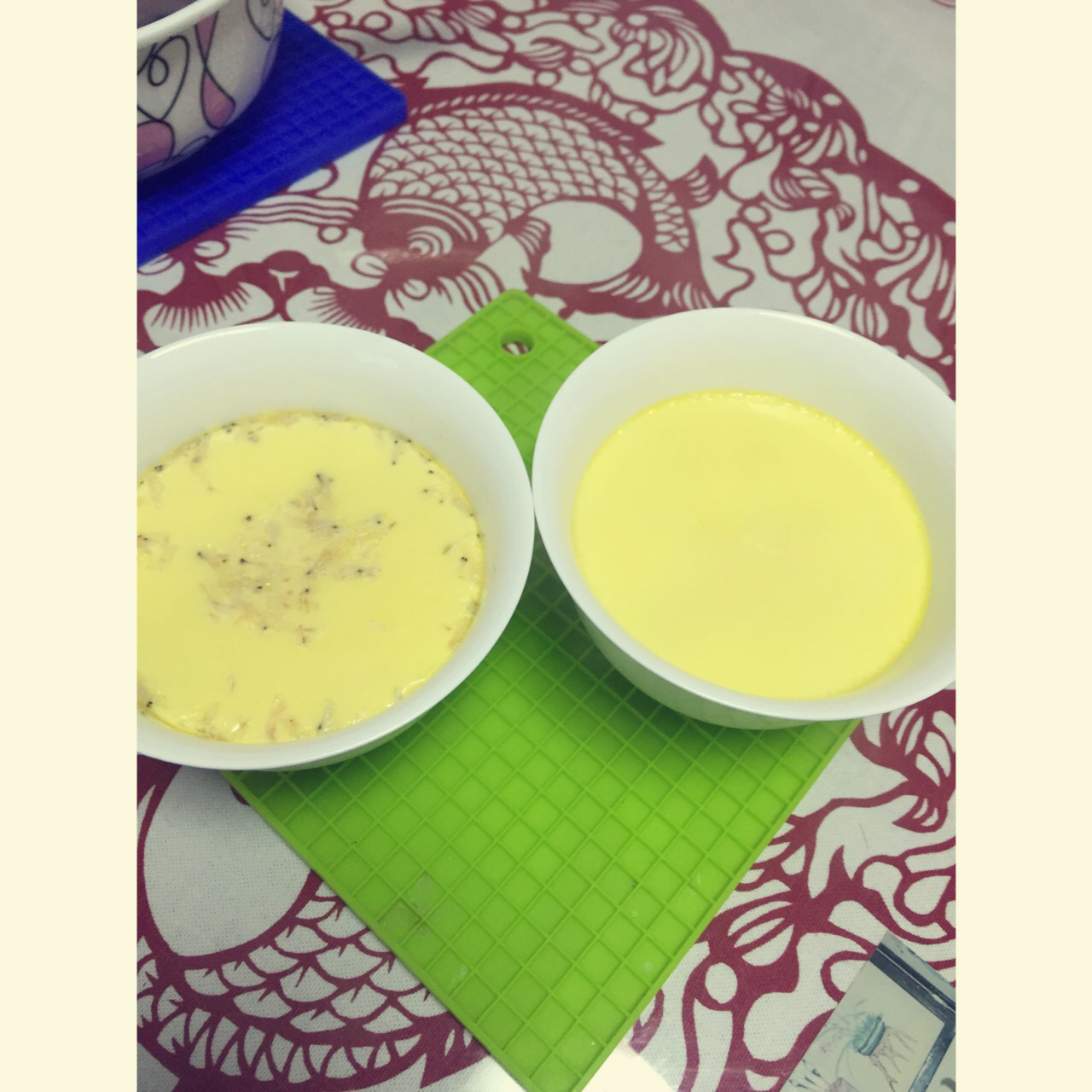 蒸蛋羹 Steamed Egg Pudding