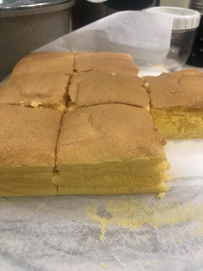 超细腻绵软❗️古早蛋糕