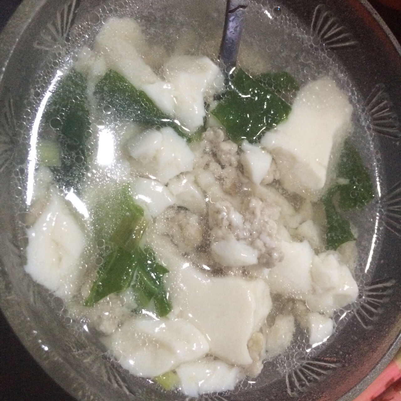 豆腐蘑菇汤