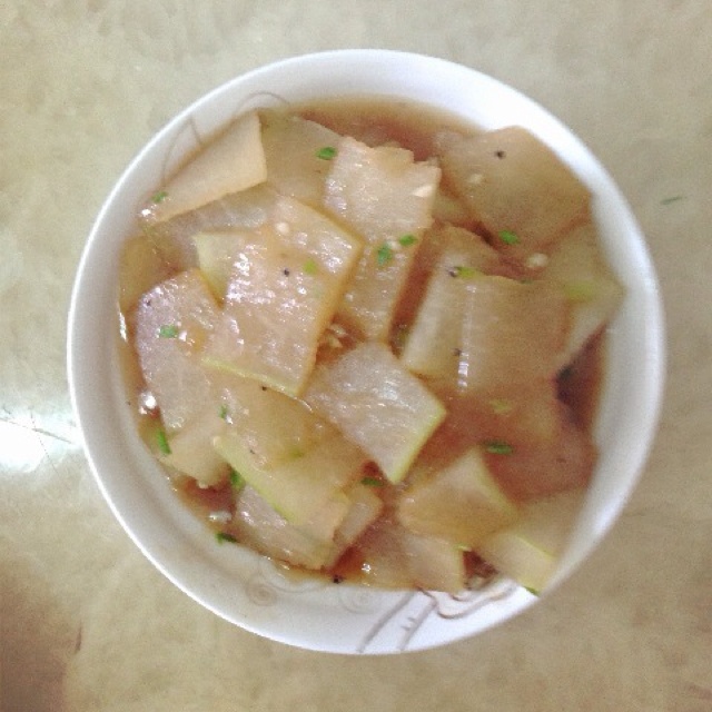 蚝油焖冬瓜
