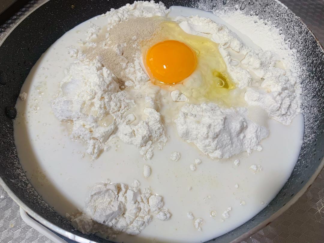 纯奶手撕吐司的做法 步骤1