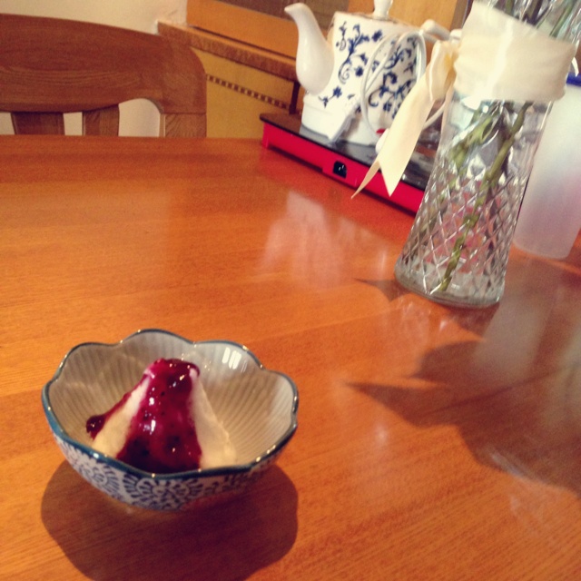 蓝莓山药泥