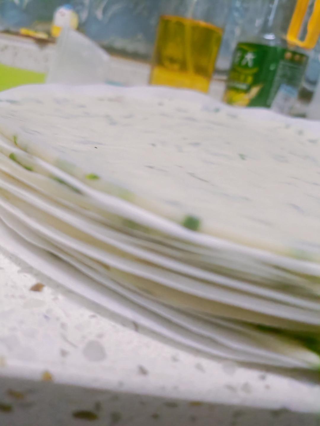 速冻手抓饼饼胚