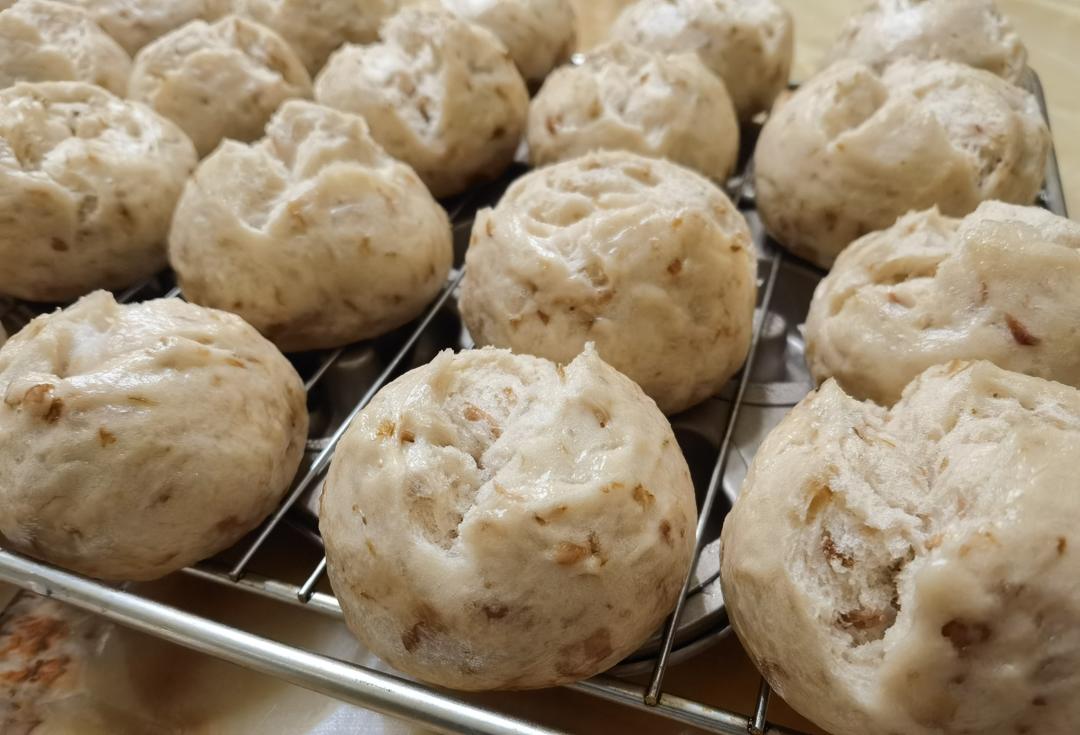 鲜花—玫瑰馒头的做法