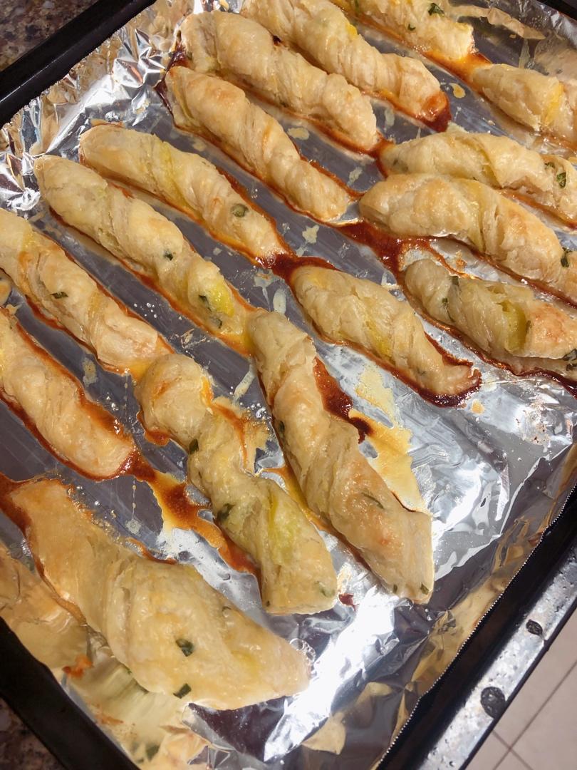 手抓饼的100种神仙吃法❗️手抓饼做的可颂～