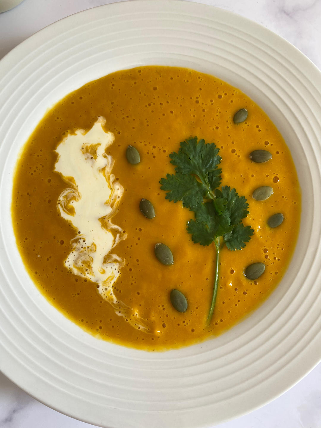 奶油南瓜浓汤🎃