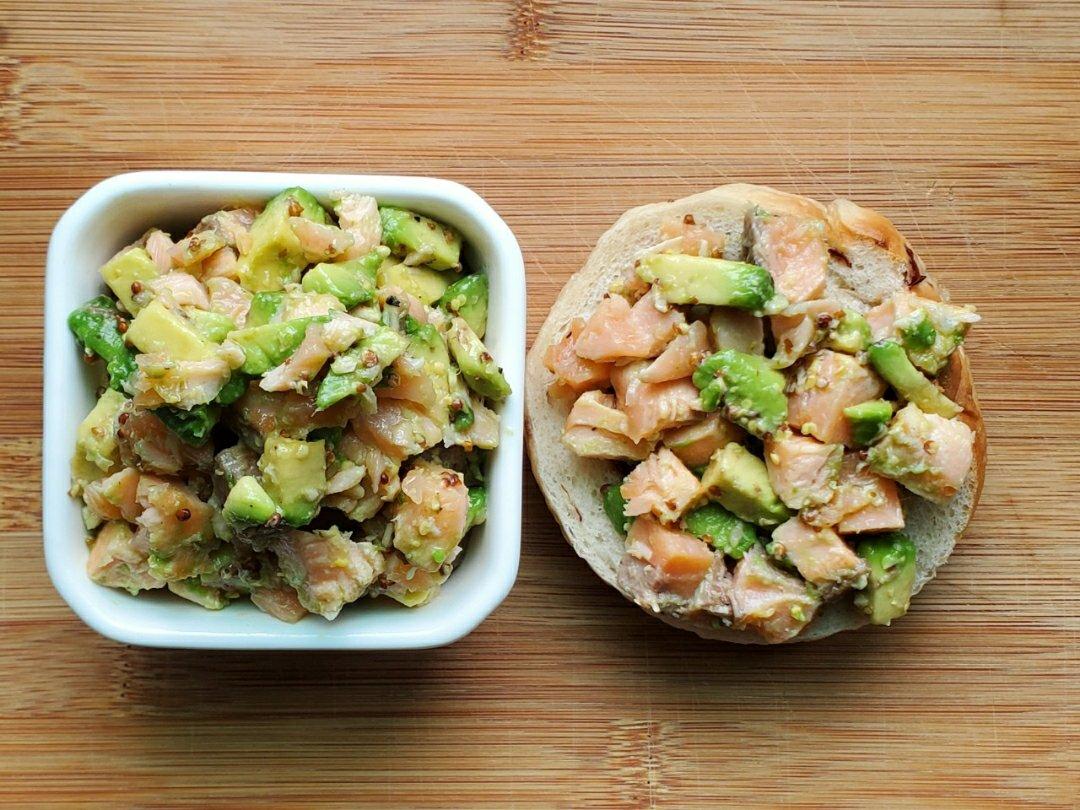 Tartare de saumon