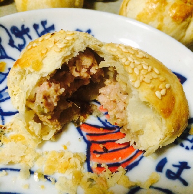泳式鲜肉榨菜月饼
